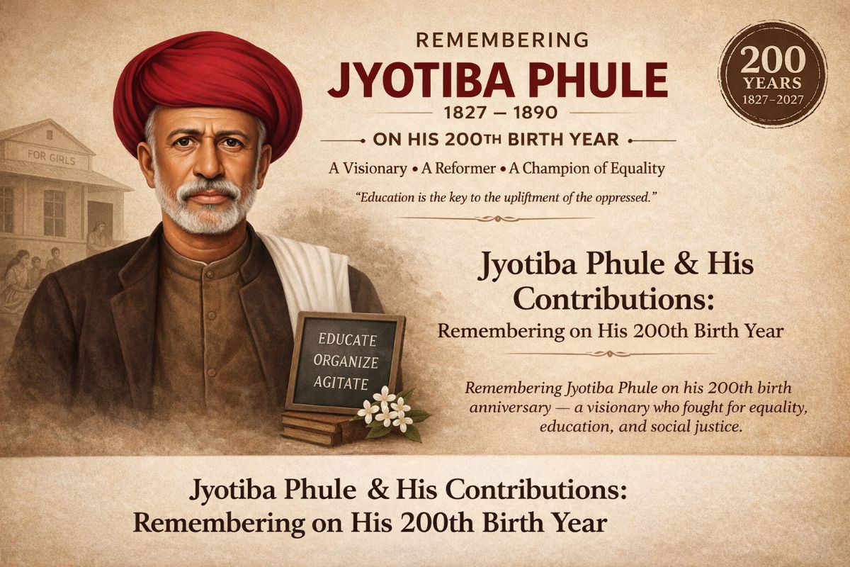 Jyotiba Phule & His Contributions: Remembering on His 200th Birth Year – featured image for exam preparation blog
