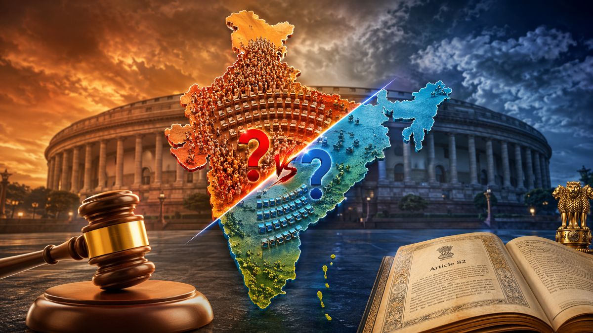 Delimitation Explained: The Bill That Could Change Indian Elections Forever – featured image for exam preparation blog