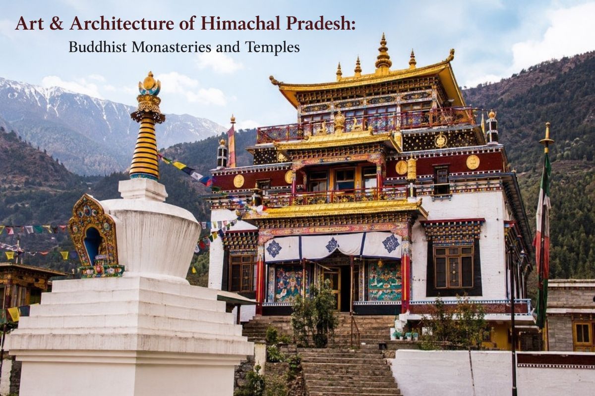 Art & Architecture of Himachal Pradesh: Buddhist Monasteries and Temples of Lahaul–Spiti & Kinnaur – featured image for exam preparation blog
