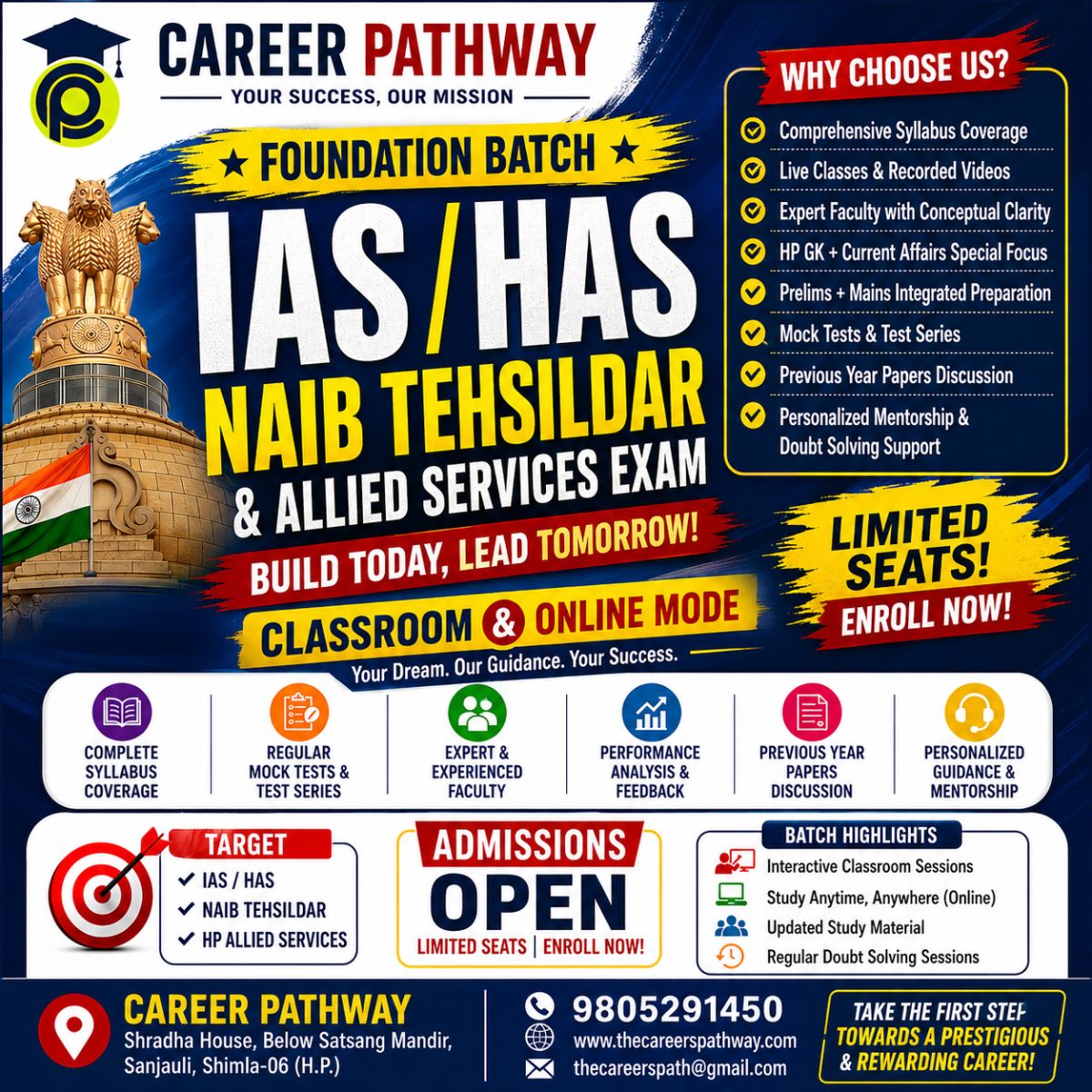 Best HAS & Allied Coaching in Shimla | Career Pathway – featured image for exam preparation blog
